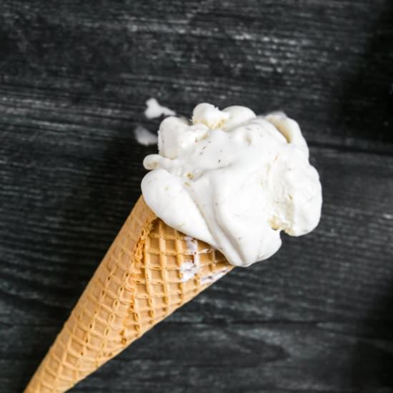 Chamomile Honey Ice Cream - Recipe photo by pageandplate