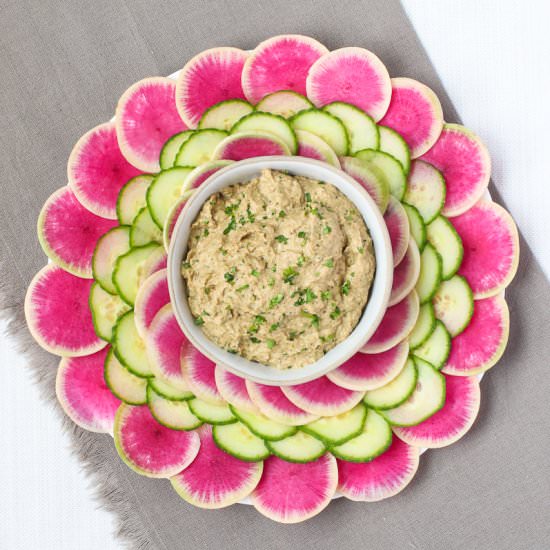 Vegan, Oil-free Baba Ganoush - Recipe photo by healthymidwesterngirl