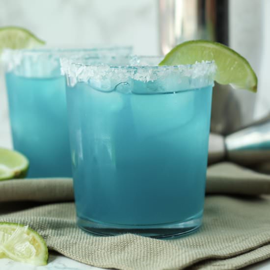 Blue Margarita - Recipe photo by milehighmitts