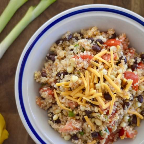 Mexican Quinoa Salad - Recipe photo by thisdelicioushouse
