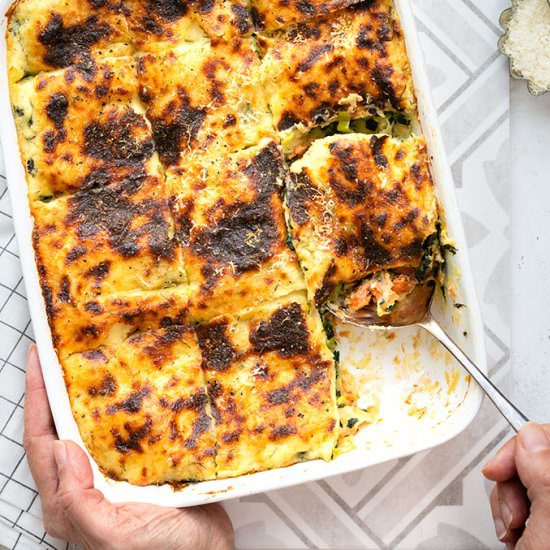 Salmon Lasagna - Recipe photo by supergoldenbakes