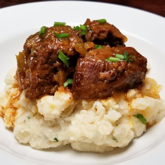 Slow Cooked Tender London Broil - Recipe photo by amandacooksandstyles