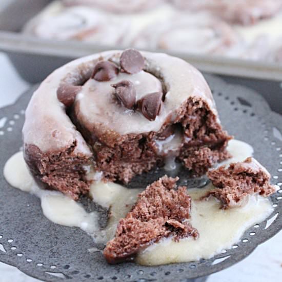 Chocolate Cinnamon Roll - Recipe photo by Table for 7