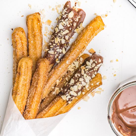 Vegan Churros - Recipe photo by girlmeetsradish