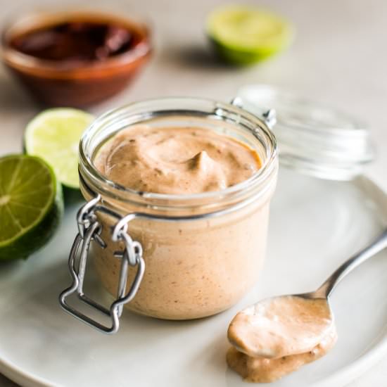 Easy Chipotle Sauce - Recipe photo by isabeleats