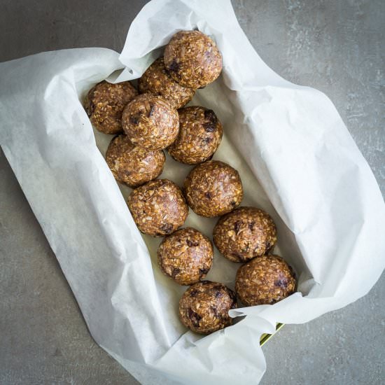 Protein Energy Bites No-Bake Recipe - Recipe photo by Spoonabilities
