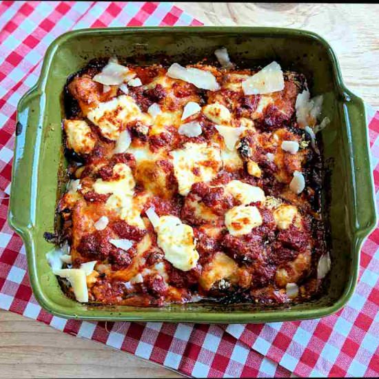 cauliflower parmigiana - Recipe photo by Cuisine Fiend