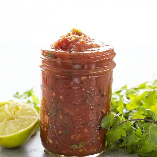 Best Easy Salsa - Recipe photo by TheSaltyMarshmallow