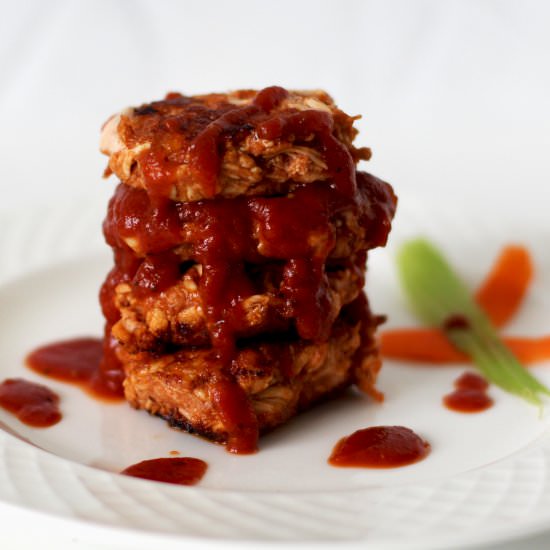 Easy AIP BBQ Chicken Fritter - Recipe photo by flaxseedsandfairytales