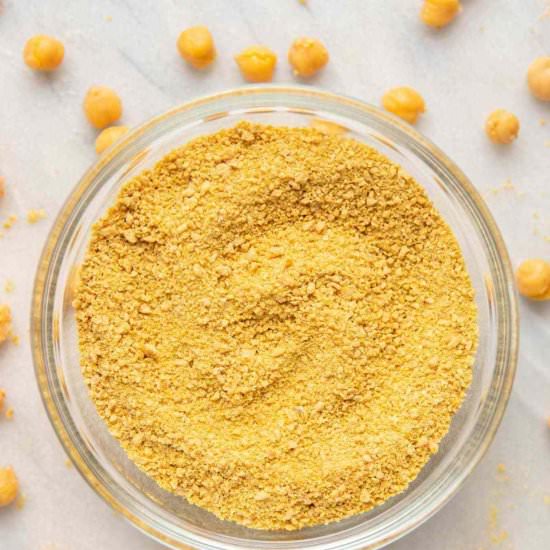 Chickpea Crumbs - Recipe photo by passtheplants