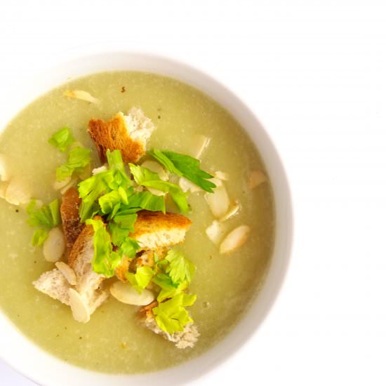 Cream of Celery Soup - Recipe photo by Lekcjewkuchni