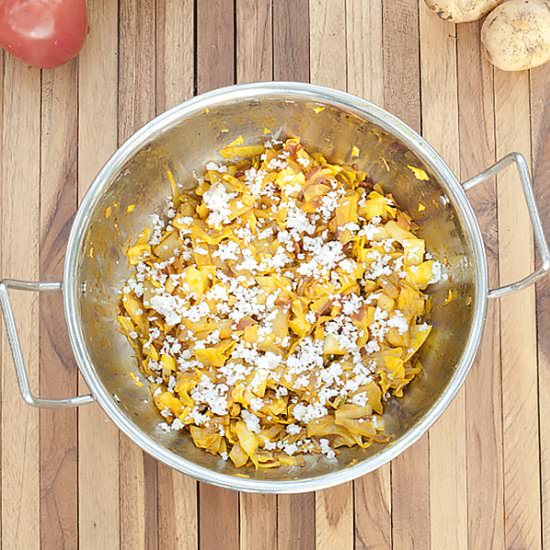 Goan Cabbage Stir Fry - Recipe photo by MasalaHerb