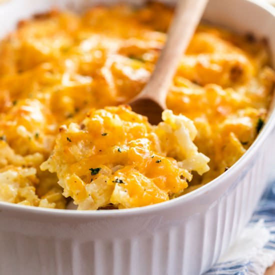 Copycat Cracker Barrel Hashbrown - Recipe photo by TheCozyCook