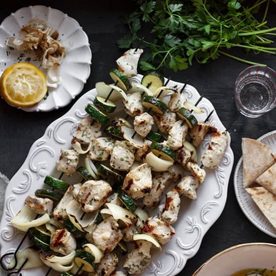Greek Chicken Kebobs - Recipe photo by Make_n_Curate