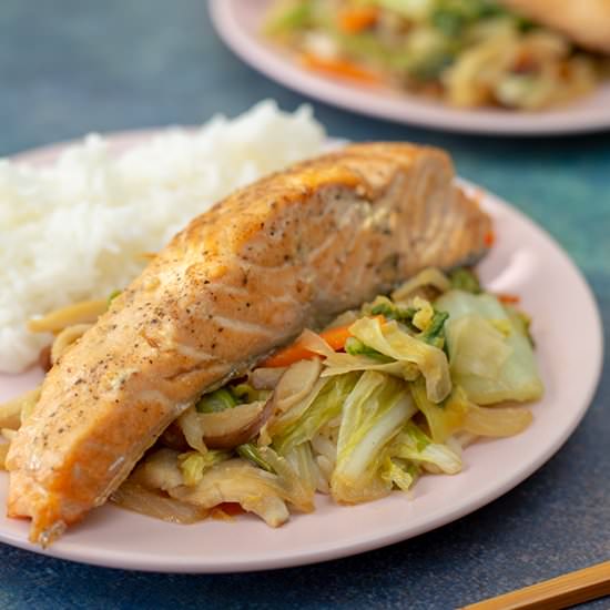 Salmon Hot Pot - Recipe photo by PixelatedVicka