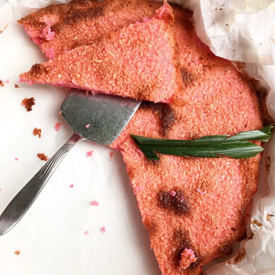 Gluten-free Coconut Custard Pie - Recipe photo by Pisang Susu