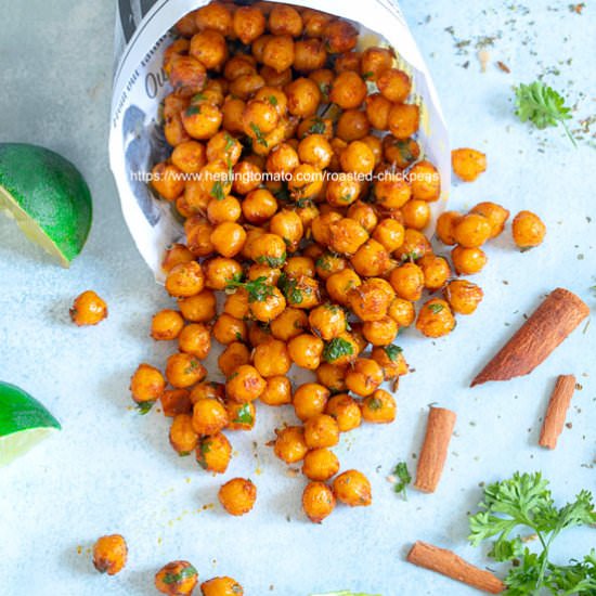 Roasted Chickpeas - Recipe photo by healingtomato