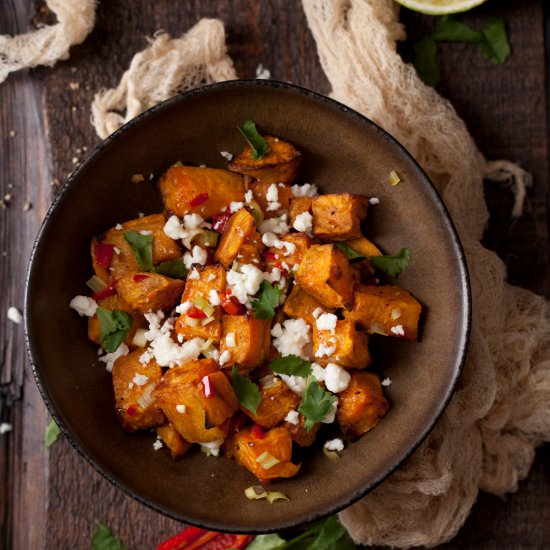 Chilli Sweet Potato & Avocado Dip - Recipe photo by littlesugarsnaps