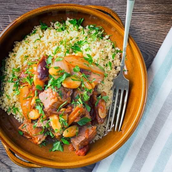 Duck Tagine With Almonds - Recipe photo by Brian Jones