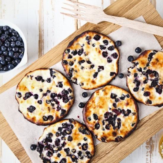 Baked Fitness Quark Pancakes - Recipe photo by Fit Food Wizard
