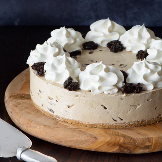 Rum & Raisin Cheesecake - Recipe photo by CharlottesLivelyKitchen