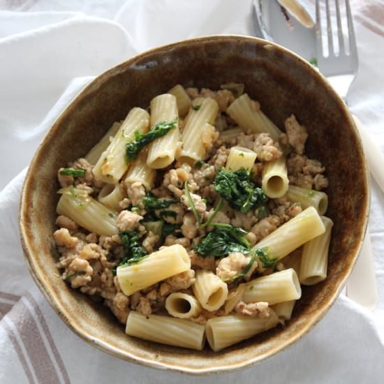 Rigatoni chicken ragu - Recipe photo by myfoodpassion