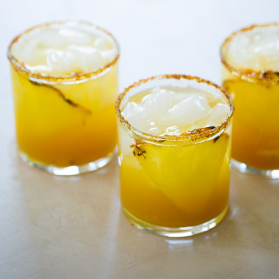 Pineapple Margarita Mocktail - Recipe photo by piloncilloyvainilla