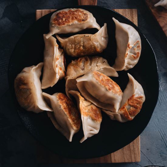 Mushroom Dumplings - Recipe photo by gastroplant