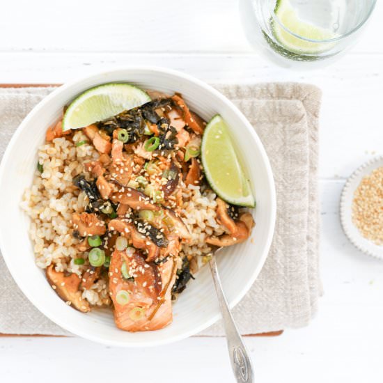 Grilled Asian Salmon Foil Packets - Recipe photo by jennyrawn