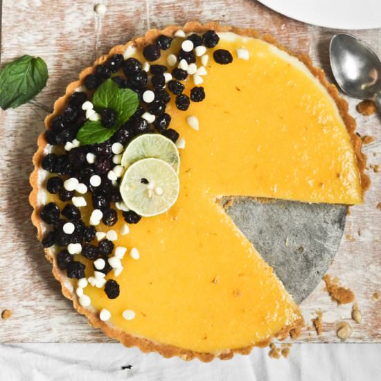 No Bake Cream & Pineapple Tart - Recipe photo by pratibabhat
