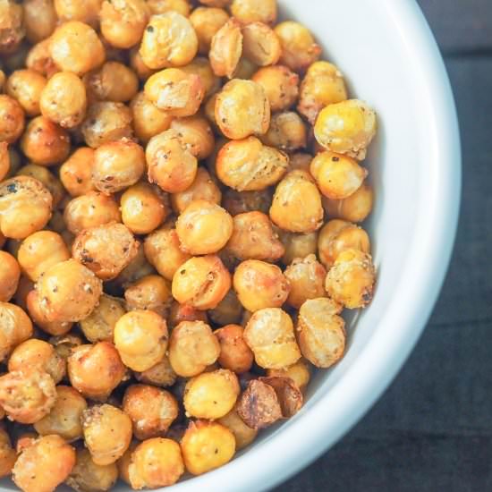 Air Fryer Chickpeas - Recipe photo by Mondayismeatloaf