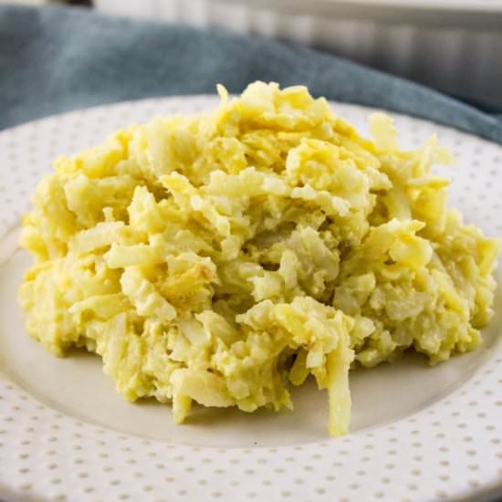 Cheesy Hash Brown Casserole - Recipe photo by bakingyouhappier
