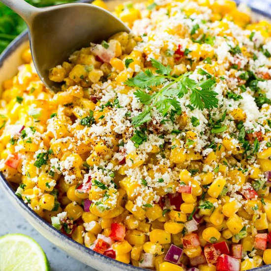 Mexican Corn Salad - Recipe photo by dinneratthezoo