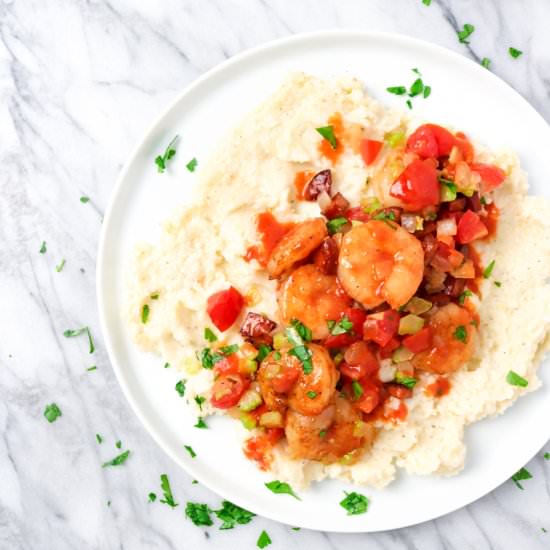 Shrimp and Grits - Recipe photo by bakerstable