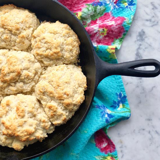 Southern Cat Head Biscuits - Recipe photo by Quiche My Grits