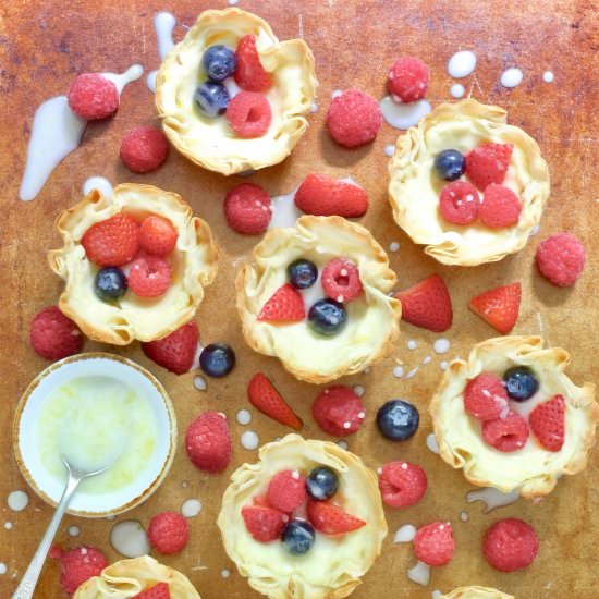 Easy Danish Filo Pastries - Recipe photo by marilenaskitchen