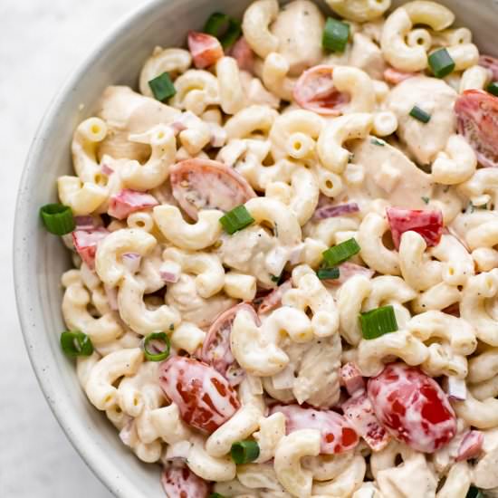 Cajun Pasta Salad - Recipe photo by saltandlavender