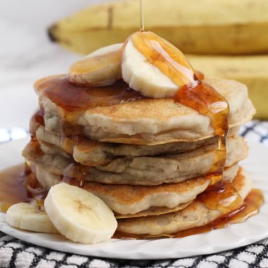 Banana Pancakes (GF, V) - Recipe photo by milehighmitts