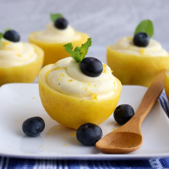 Lemon Cheesecake Mousse - Recipe photo by KrazyKitchenMom