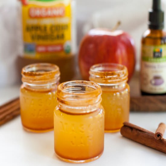 Apple Cider Vinegar Shot Recipe - Recipe photo by thymeandjoy