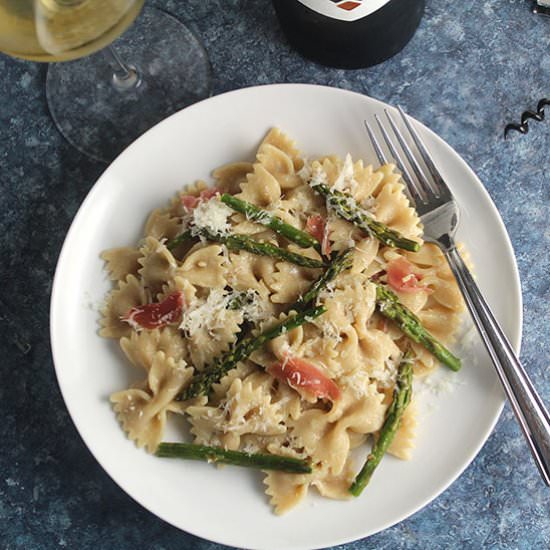 Roasted Asparagus Pasta - Recipe photo by Cooking Chat
