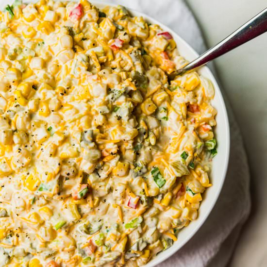Best Corn Dip - Recipe photo by Never Not Hungry