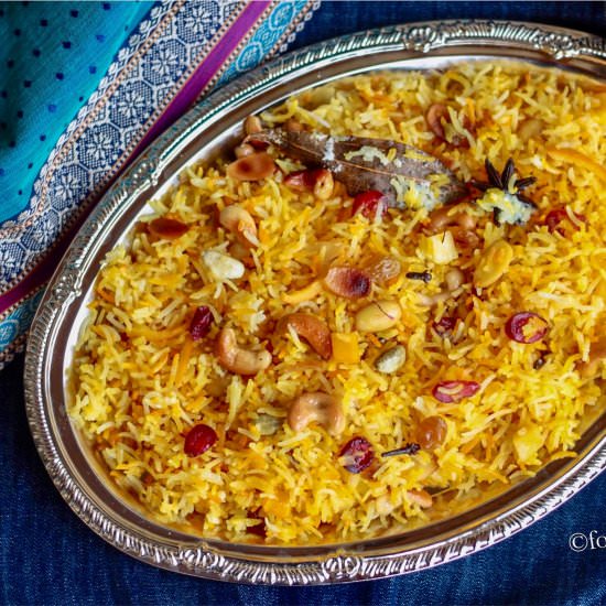 Zarda Rice - Recipe photo by foodtrails25