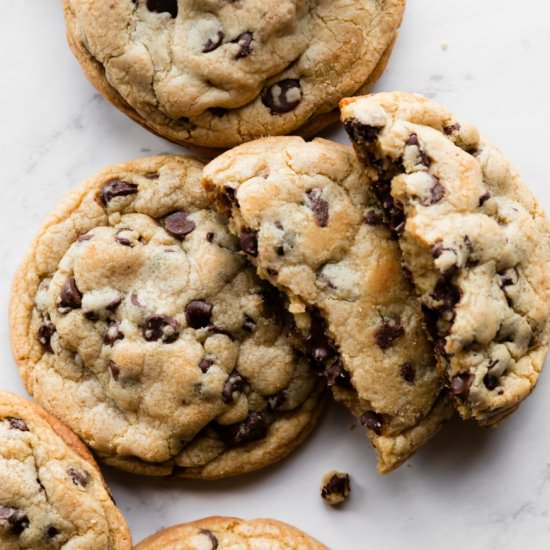 6 Giant Chocolate Chip Cookies - Recipe photo by sallysbakingaddiction