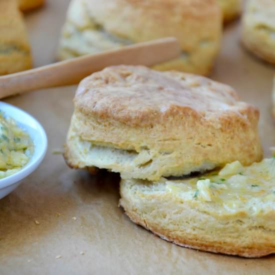 Easy Homemade Buttermilk Biscuits - Recipe photo by justataste