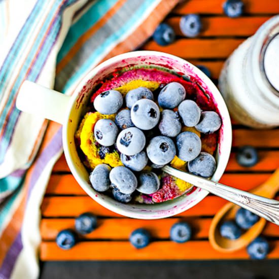 Blueberry Muffin Mug Cake - Recipe photo by EverydayMaven