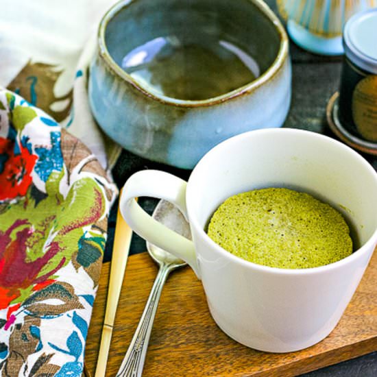 Matcha Mug Cake - Recipe photo by EverydayMaven