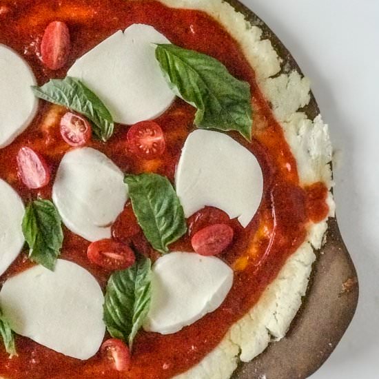 Gluten-Free Pizza Crust - Recipe photo by Nictastingspoon