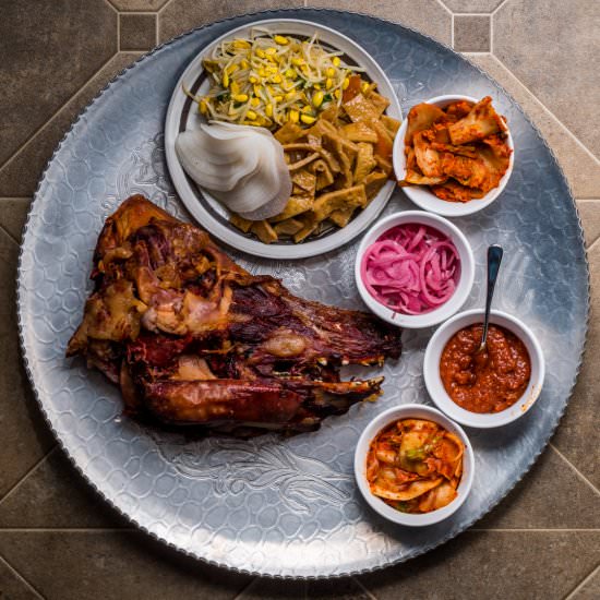 GoT: Pig head sous vide, then fried - Recipe photo by pjaszewski