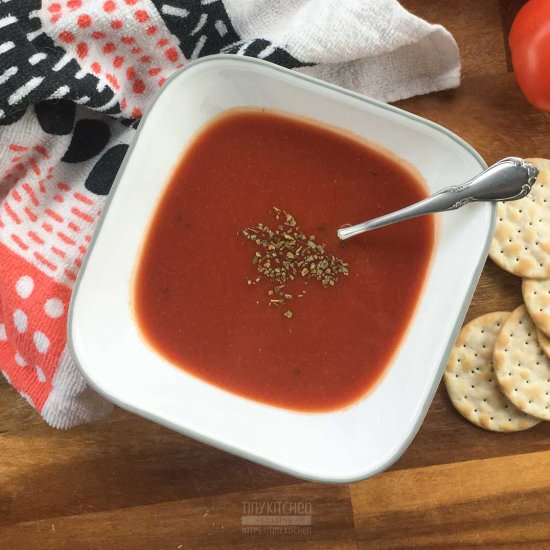 Homemade Tomato Soup - Recipe photo by tinykitchencuisine